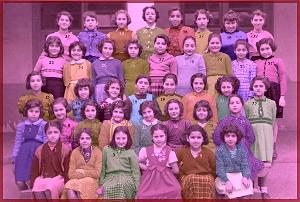 ECOLE SAINT ANDRE FILLES 1954 CM1 MME ABRIAT